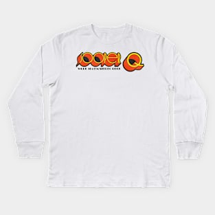 Defunct SOOPER Q WQRK 104 Norfolk Radio Station Kids Long Sleeve T-Shirt